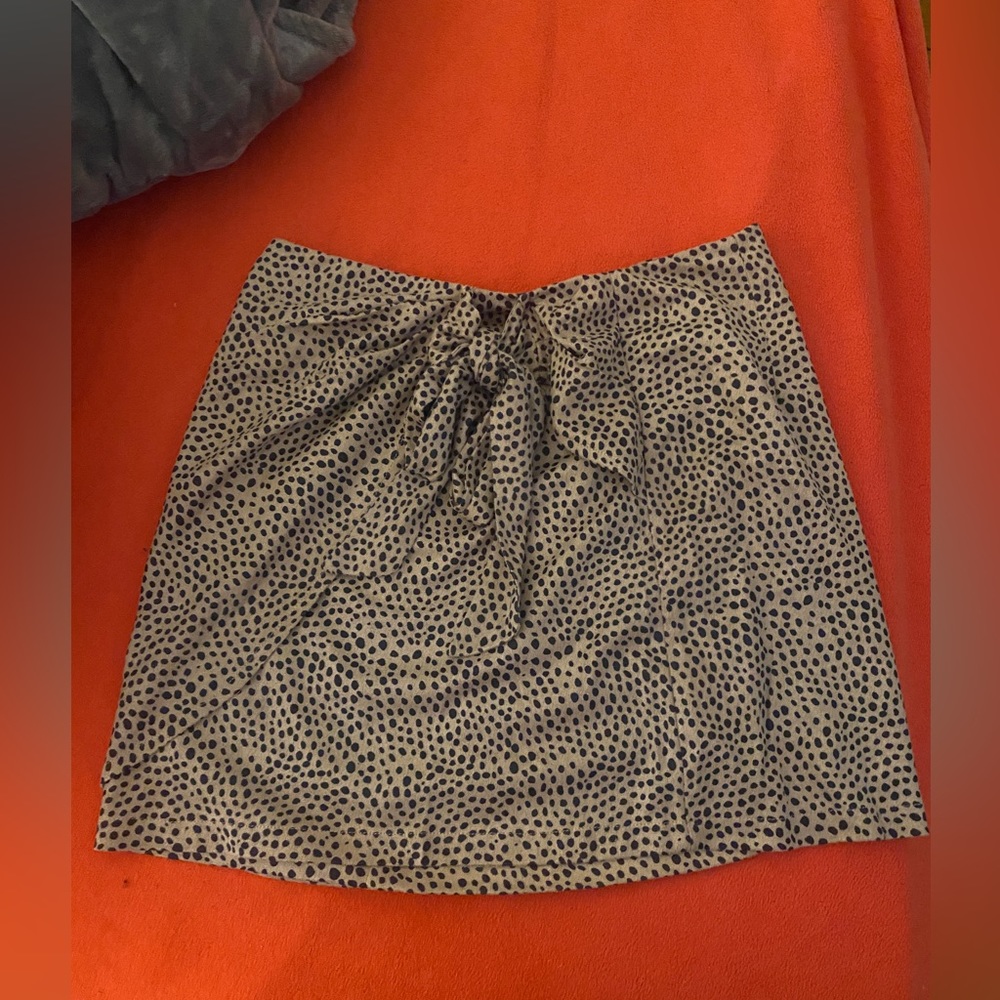 cheers/ poca dot print skirt